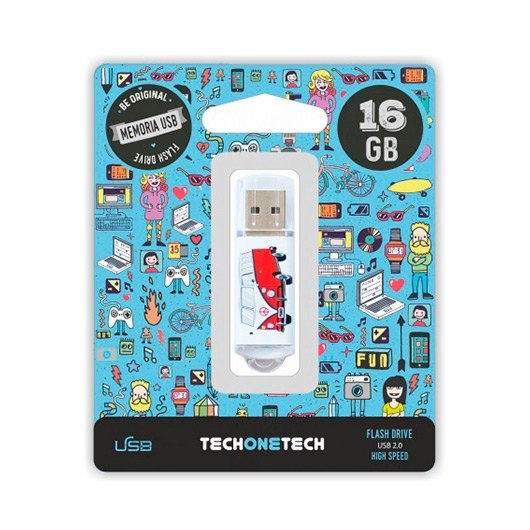 Pendrive 16gb Tech One Tech Camper Van Van