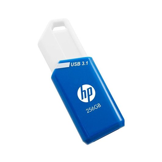 PENDRIVE 256GB USB 3 1 HP X755W AZULBLANCO