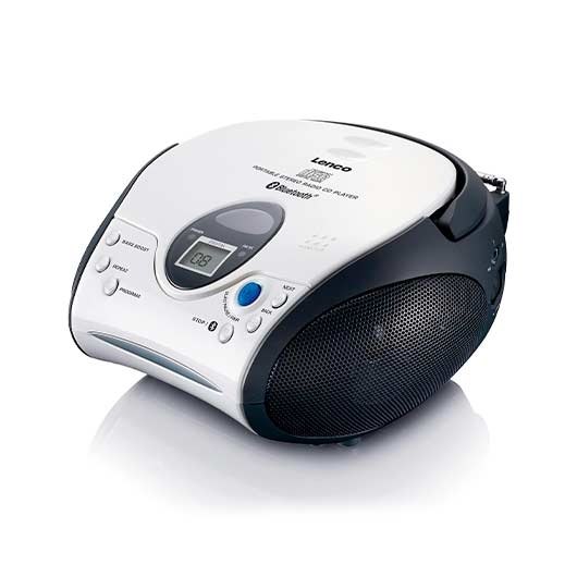 RADIO CD MP3 LENCO SCD 24BT WHBK B
