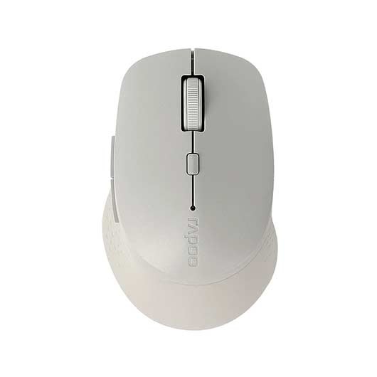 Raton Optico Wireless Rapoo M300 Silent Light Grey