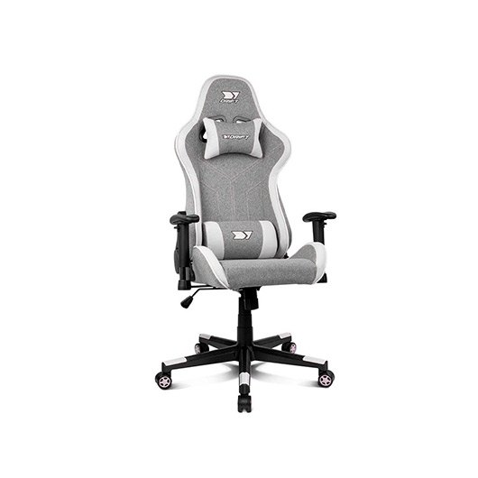 Silla Gaming Drift Dr90 Pro Gris Blanco