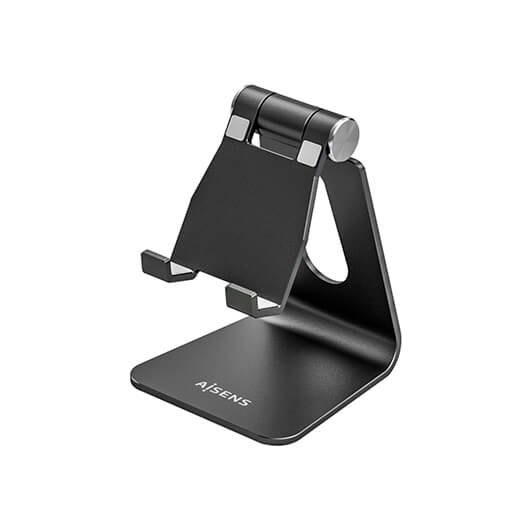 Soporte Sobremesa Smartphone Aisens M Negro