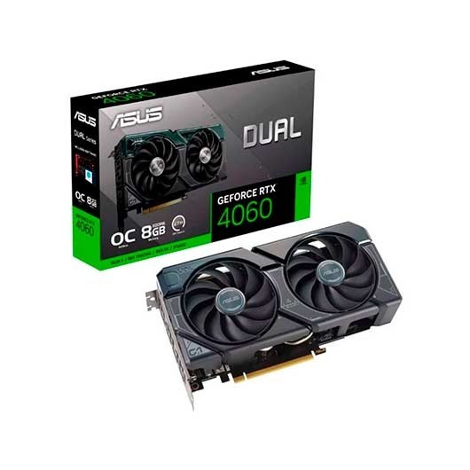 Asus Dual Rtx 4060 O8g V2 Bulk