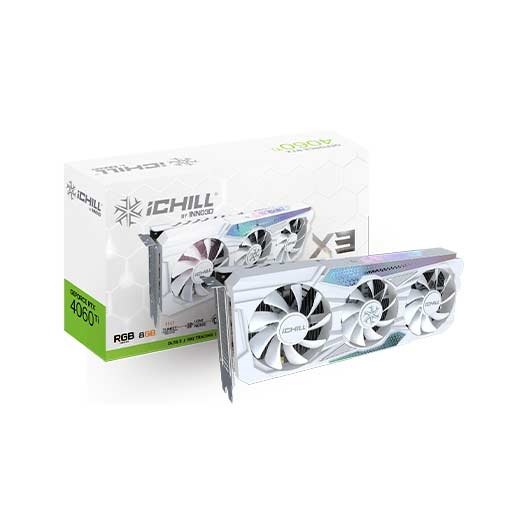 Inno3d Rtx 4060ti Ichill X3 White 8gb