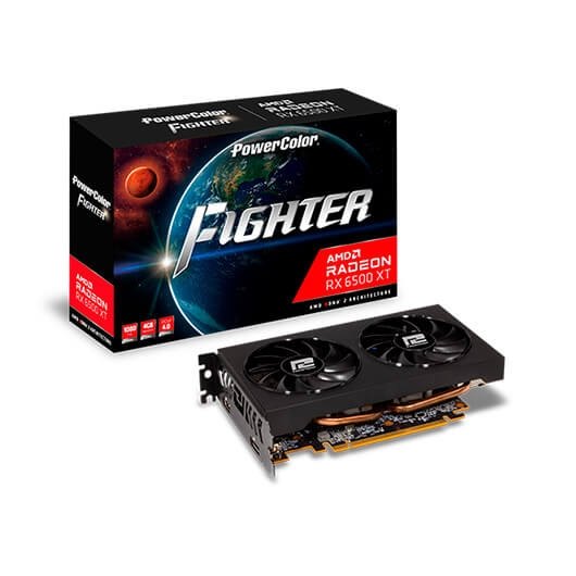 POWERCOLOR RX 6500 XT OC 4GB GDDR6