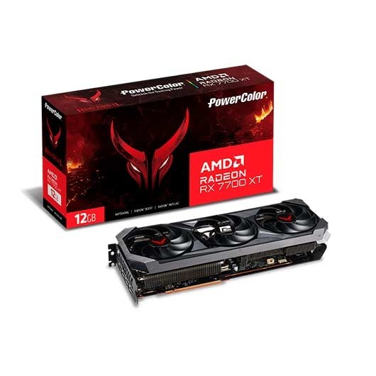 POWERCOLOR RX 7700XT 12GB GDDR6 RED DEVIL