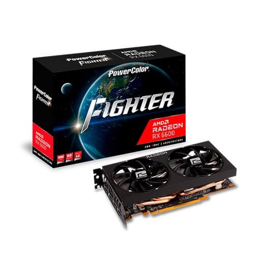 Powercolor Rx 6600 Fighter 8gb Gddr6