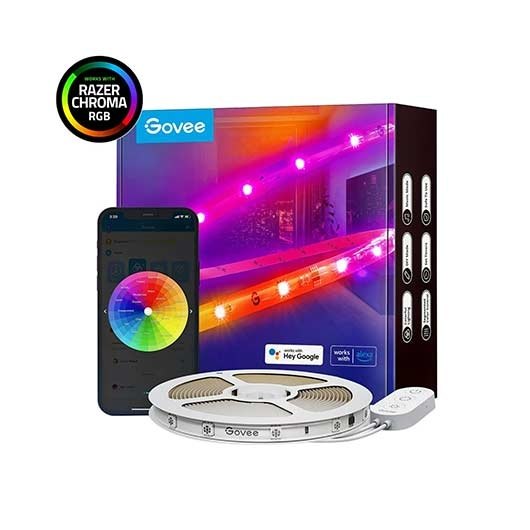 Tira Led Govee Rgb Smart Wifi Bt H619a