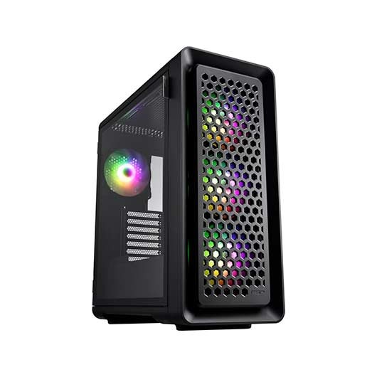 Torre Atx Fsp Cut593p Ultra Tower Black