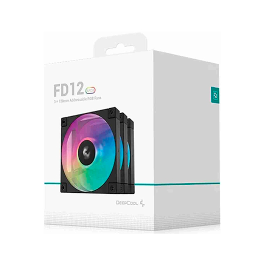 Deepcool Fd12 Argb Pack 3 Black