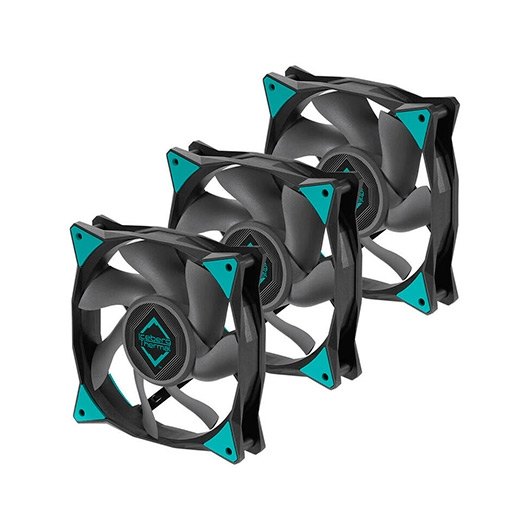 Ventilador 120x120 Iceberg Thermal Icegale Xtra Black 3p