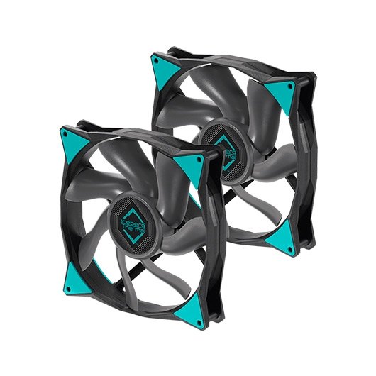 Ventilador 140x140 Iceberg Thermal Icegale Argb Black 2p