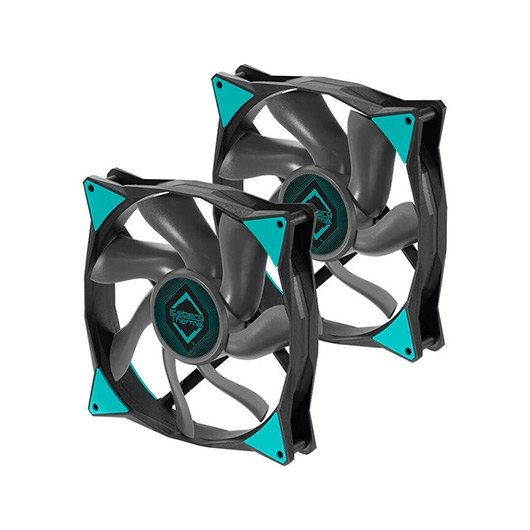 Ventilador 140x140 Iceberg Thermal Icegale Black 2p