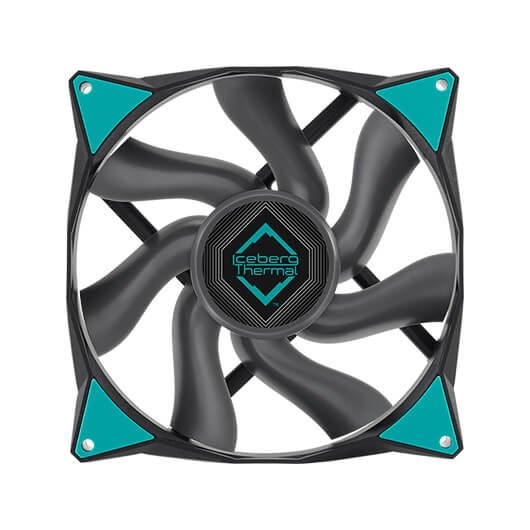 Ventilador 140x140 Iceberg Thermal Icegale Xtra Black