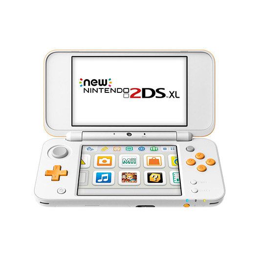 Nintendo 2ds Xl Blanca Naranja