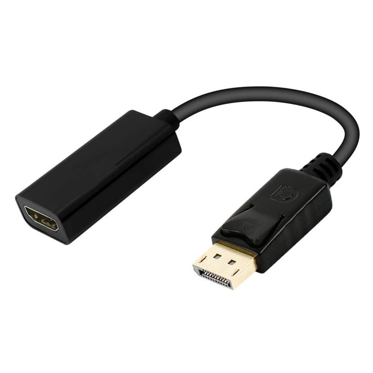 ADAPTADOR DE CABLE DISPLAYPORT A HDMI TIPO A 0 15 METROS RESOLUCION 4K 30HZ