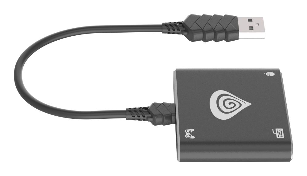 Adaptador Genesis Tin 200 Teclado Raton Para Xbox Ps4 Ps3 Switch