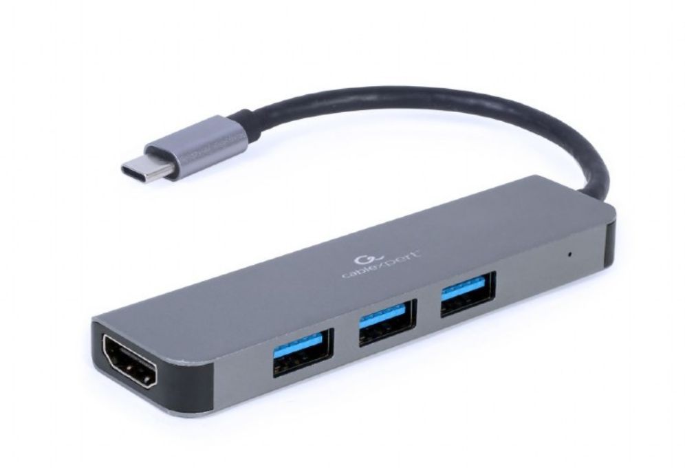 ADAPTADOR MULTIPUERTO GEMBIRD USB TIPO C 2 EN 1 HUB  HDMI