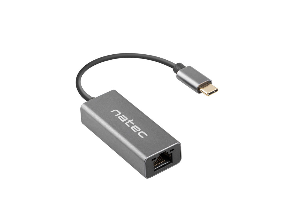 Adaptador Natec Cricket Usb C 3 1 A Ethernet Rj45 1gb