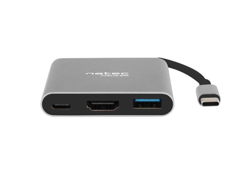 Adaptador Natec Multipuerto Usb C A Usb 3 0 Hdmi 4k