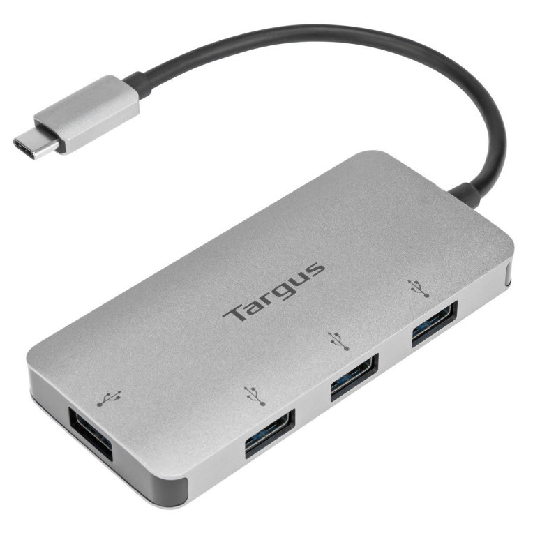 Adaptador Targus Usb C A 4xusb 3 0 Plata