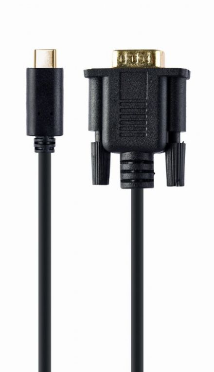 ADAPTADOR USB C A VGA M 2 M NEGRO BLISTER