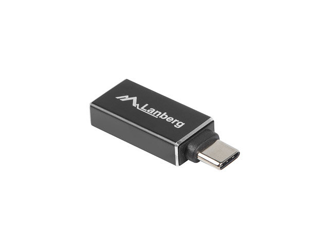 Adaptador Usb Lanberg Usb C M 3 1 A Usb A H Otg Negro