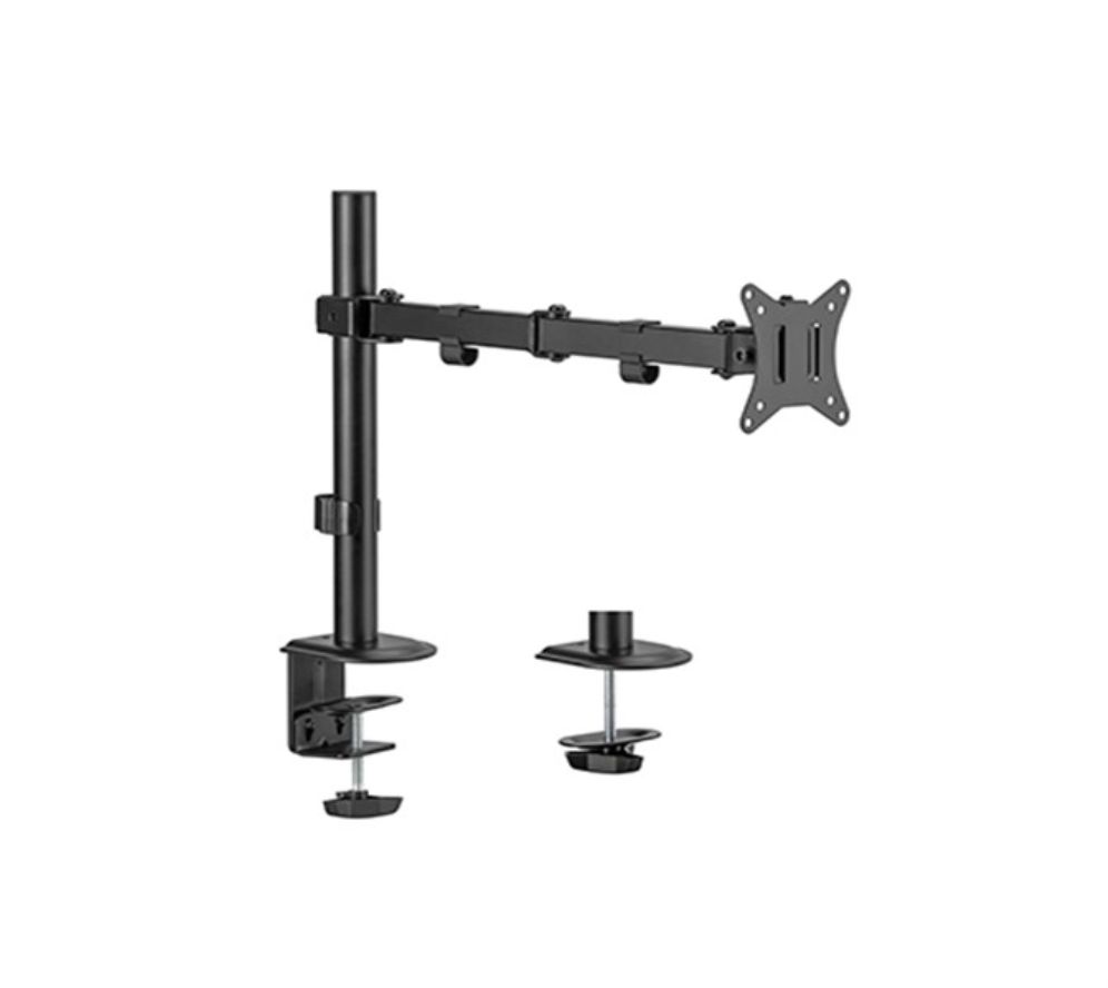 Adjustable Desk Display Mounting Arm Rotate Tilt Swivel 17 32 Up To 9 Kg