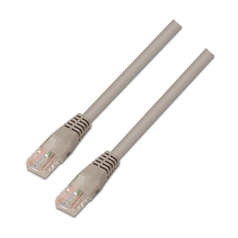 Aisens Cable De Red Latiguillo Rj45 Lszh Cat6 Utp Awg24 Gris 5m