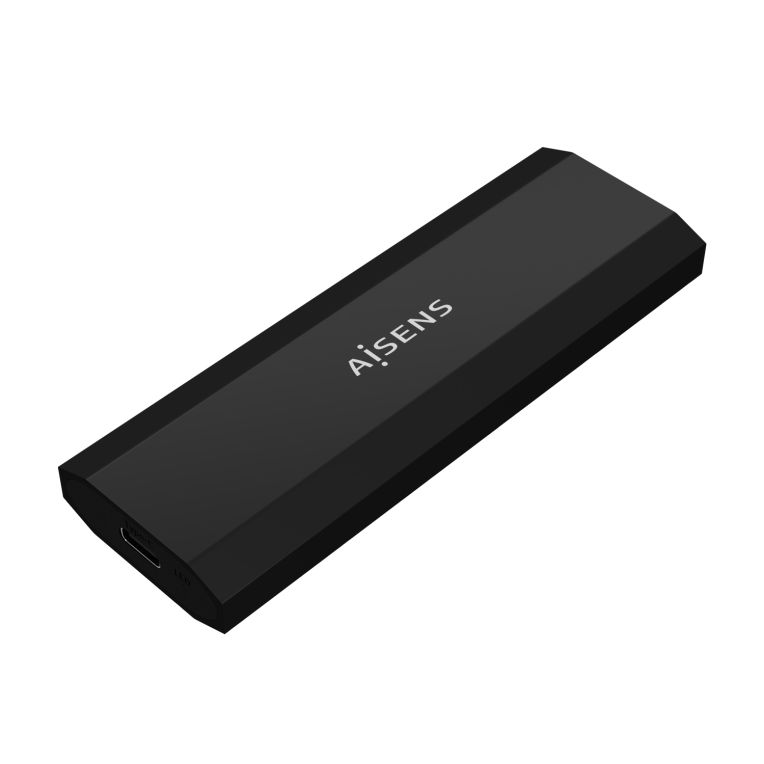 Aisens Caja Externa M2 Ngff Asm2 017b Sata Nvme A Usb31 Gen2 Negra