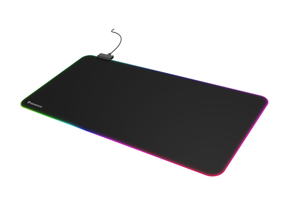 Alfombrilla Genesis Boron 500 Xxl Rgb Logo 800x400 Mm