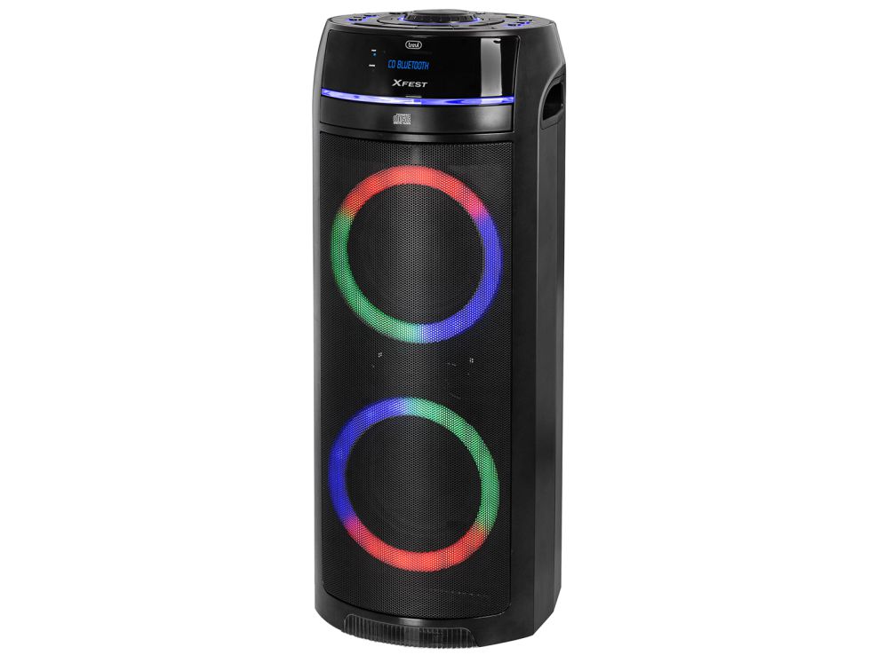 Altavoz Amplificado 90w Cd Bluetooth Usb Entrada Auxiliar Trevi Xf 900 Cd