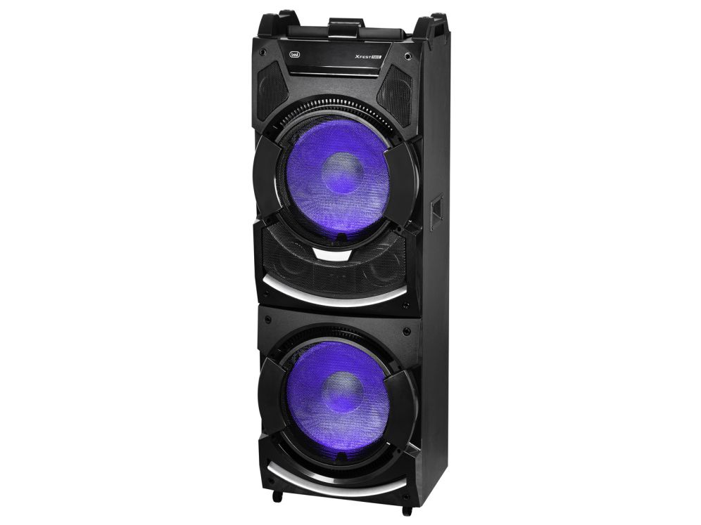 Altavoz Amplificado De Alta Potencia 500w Bluetooth Usb Aux In Tws Trevi 4500 Dj