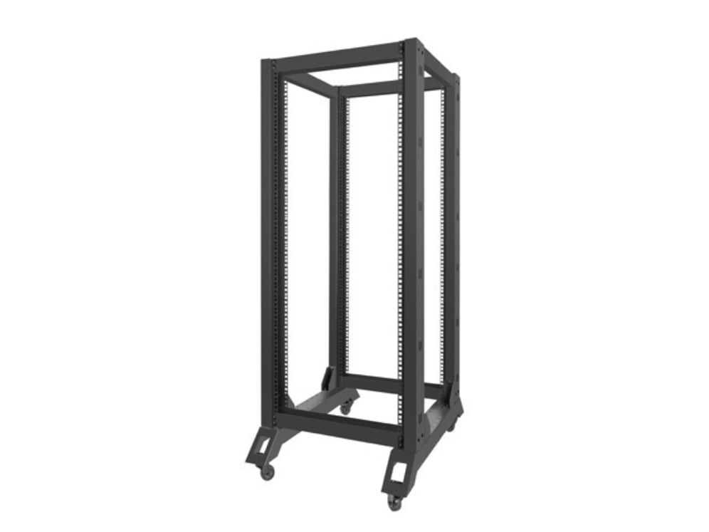 Armario Lanberg Abierto Rack 19 27u 600x800 Negro