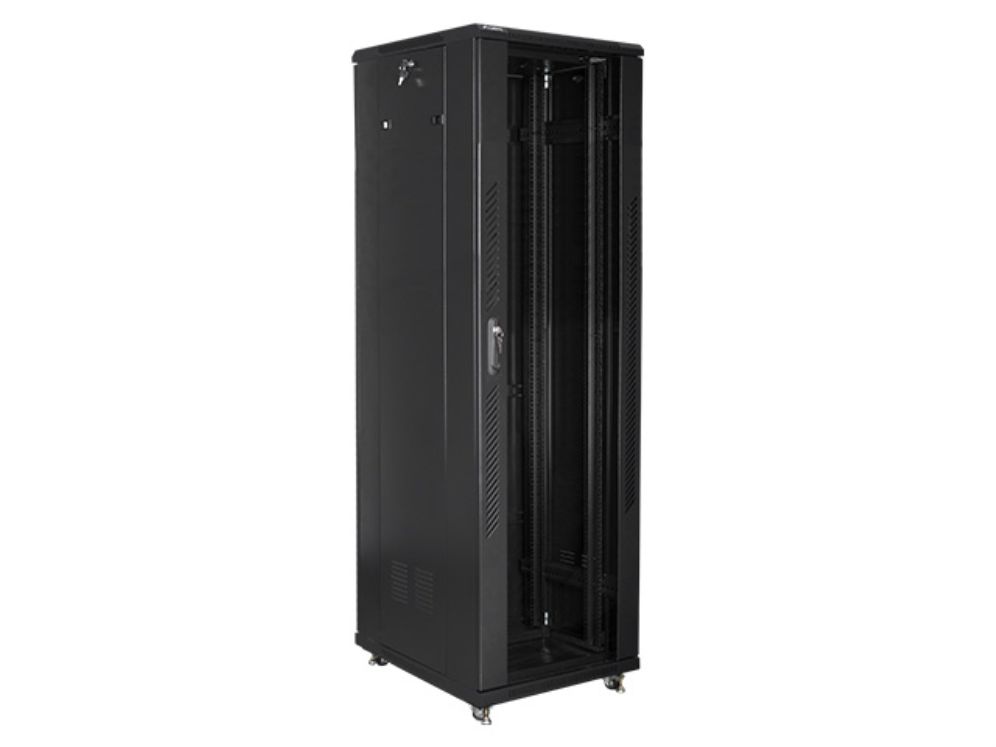 Armario Lanberg Rack 19 42u 600x800 Flat Pack Black Negro