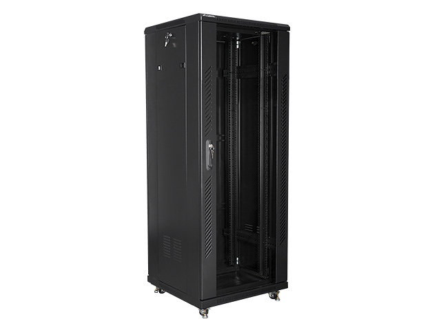 Armario Rack Lanberg De Suelo 32u600x600x1603 19 Flat Pack Negro