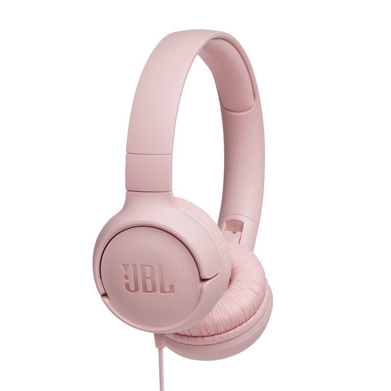 Jbl Tune 500 Wired On Ear Headphones  Pink