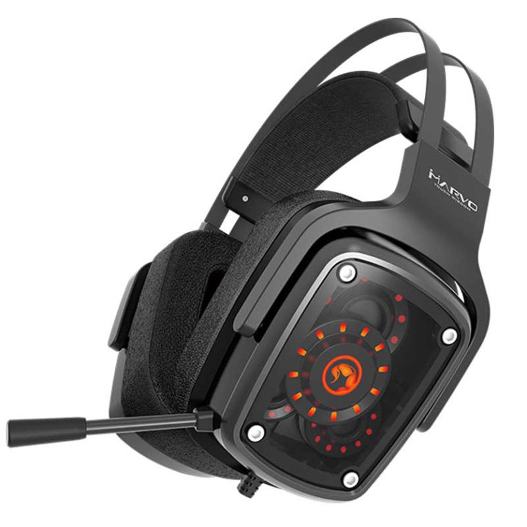 Auriculares Gaming Scorpion Hg9046 71 Real Con Luz Led