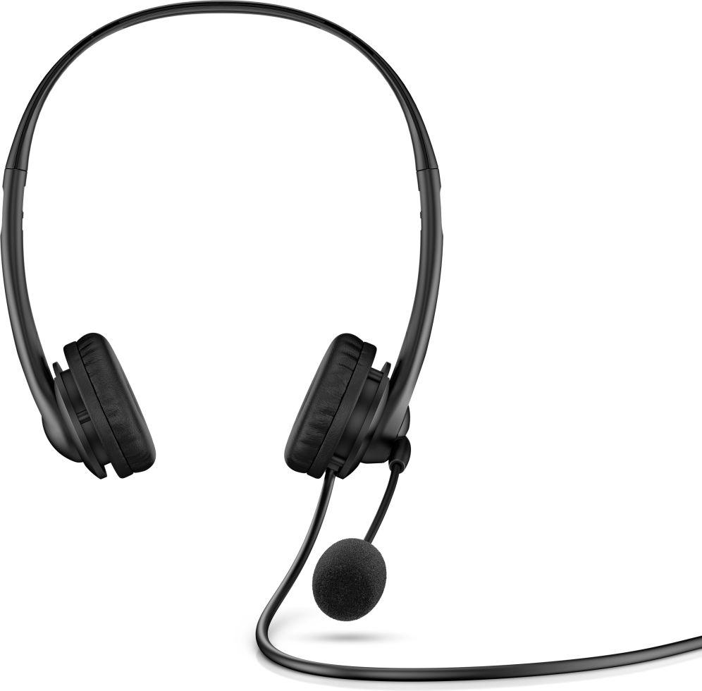 Auriculares Hp Wired Usb A Stereo Headset Euro