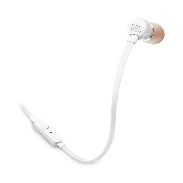 Jbl T160 Tune Wired In Ear Headphone With Mic White