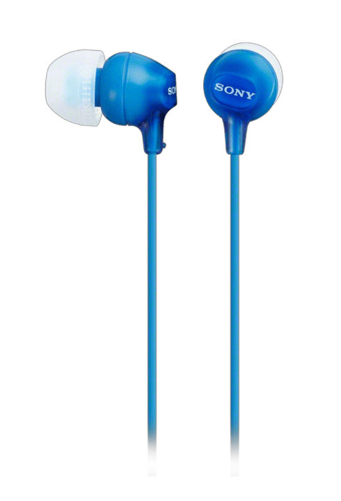 Auriculares Sony Mdrex15lpli Azul Silicona Intra