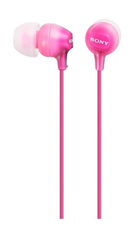 Auriculares Sony Mdrex15lppi Rosa Silicona Intra