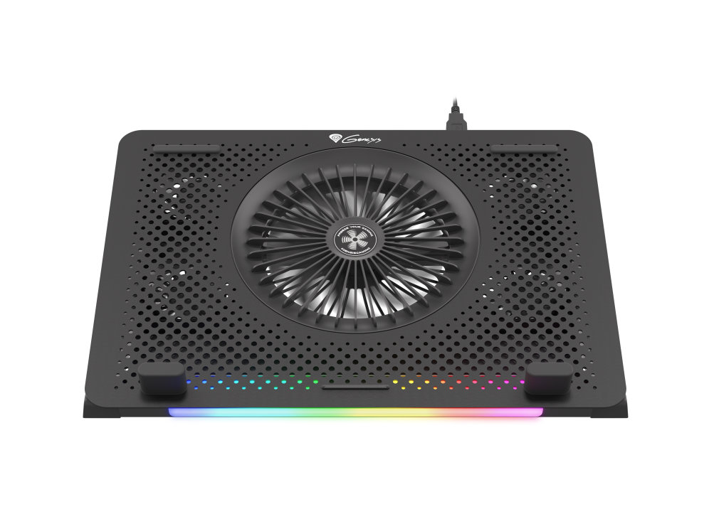 Base Refrigeradora Genesis Oxid 450 Rgb Para Portatil Hasta 15 6