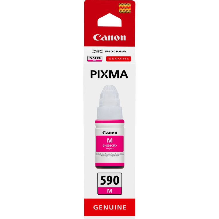 Botella De Tinta Original Canon Gi 590 Magenta