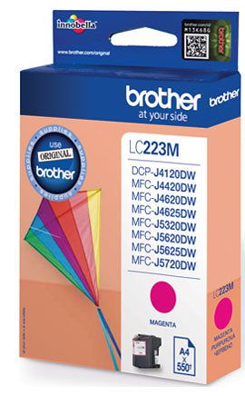 Brother Lc 223mbp Magenta Cartucho De Tinta