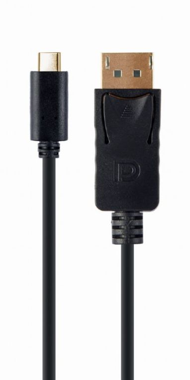 CABLE ADAPTADOR USB TIPO C A DISPLAYPORT 4K 15 CM NEGRO