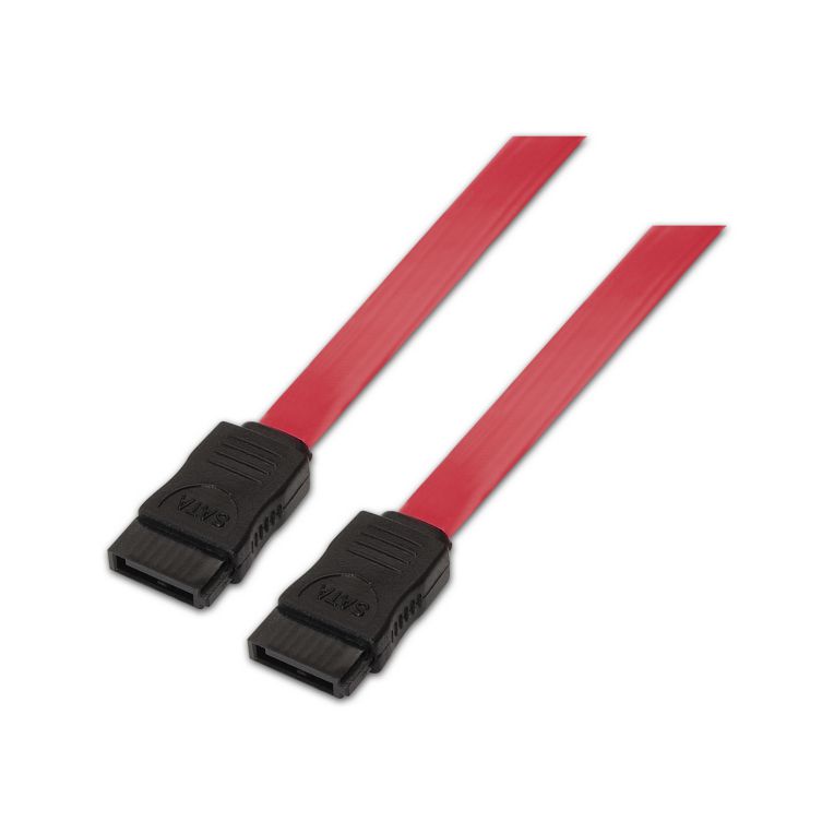 CABLE AISENS SATA III DATOS 6G DATOS ROJO 05M