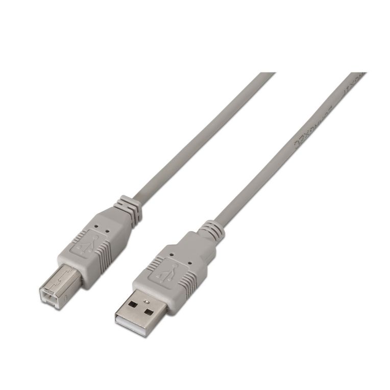 Cable Aisens Usb 2 0 Impresora Tipo A M B M Beige 4 5m