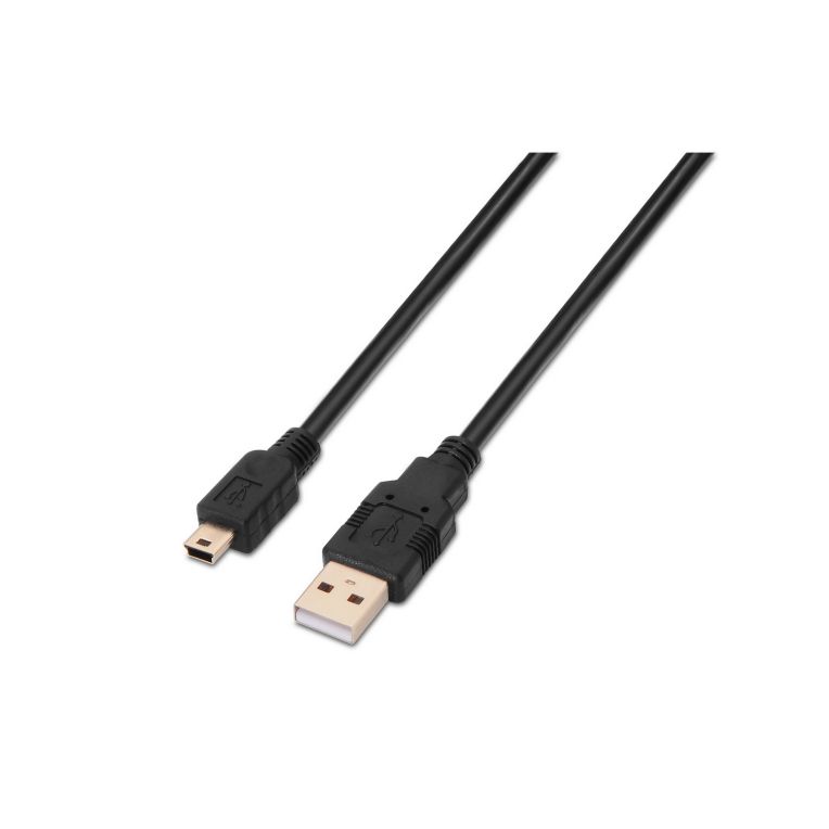 CABLE AISENS USB 2 0 TIPO AM MINI BM NEGRO 05M