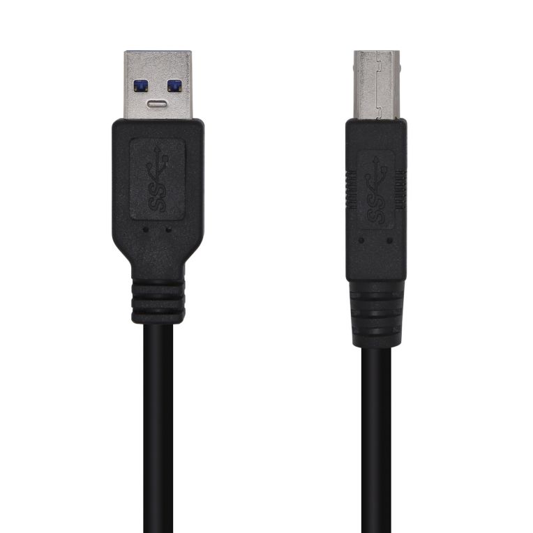 CABLE AISENS USB 3 0 IMPRESORA TIPO AM BM NEGRO 3M
